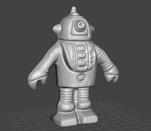 MONOCHROMATIC ROBOT VINTAGE FIGURE MODEL TOY ALIEN 70S