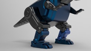 Robot dinosaur model