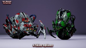 Sci-Fi Insect Miner Beetle