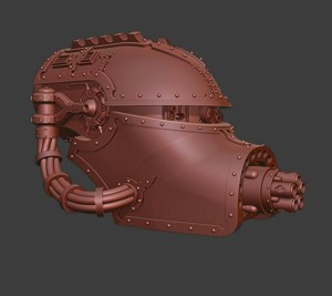 SPITFIRE HEAD FOR GIANT ROBOT