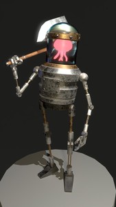 jelly-bot rigged