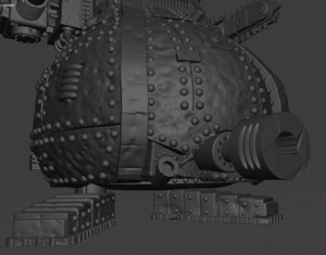 CHONKY STOMPY ORK ROBOT BELLY GUN