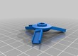 Brush holder for robot vacuum cleaner Iseelife PRO3S