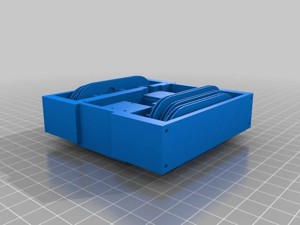 Crabulon shuffling robot