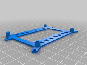 Maker Pi RP2040 to REKA:BIT Mounting Holes