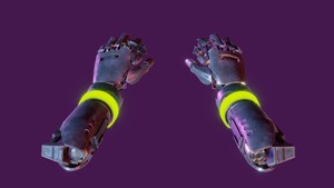 Cyberpunk VR Hands