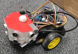 HC-SR04 Five Ultra Sonic sensor mount