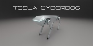 Tesla Cyber Dog - Rigged 