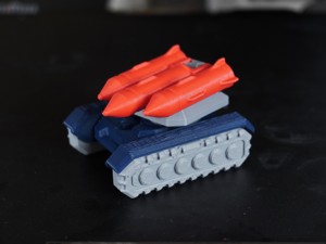 MISSILE SALVE TANK - MODEL KIT