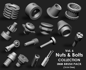 Nuts and Bolts IMM Brush Pack 16 in One Vol 6