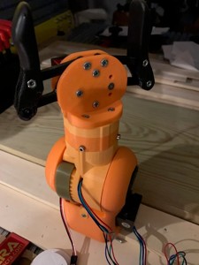 Moveo modified 6 Axis Robot Arm (improved) end effector adapter
