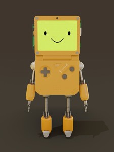 Robot gameboy