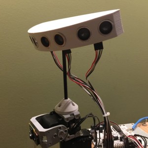 Quad HC-SR04 sensor mount