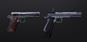 2 Models - Default and Tuning - Handgun Colt 1911