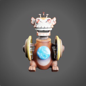 POWDER'S ROBOT FROM ARCANE - STEAMPUNK-INSPIRED 3D PRINTABLE MODEL