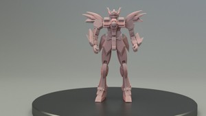 Gundam Wings - Print Model