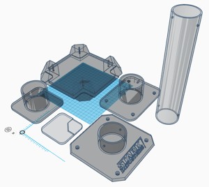 Robotics support stand