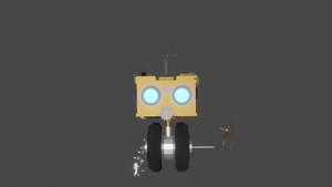 Robot steampunk
