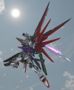 Destidom Gundam - Rigged