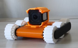 Go pro robot Bablu ( n20 Gear drive )