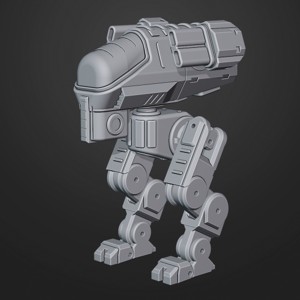 Poseable Scout Mech