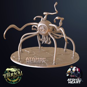 DEWDROP "ROSA" ROBOT - TENTACLE MODE DIORAMA - ATOMIC HEART - ETERNAL