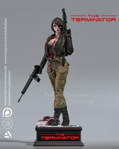 TERMINATOR GIRL BY CREATIVE GEEK MB