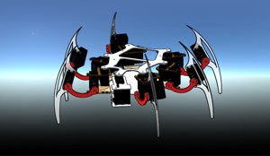 Hexapod spider