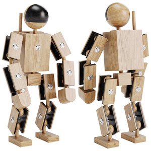 ASTRONAUT HELDEN AUS HOLZ
