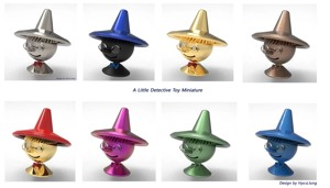little detective toy miniature