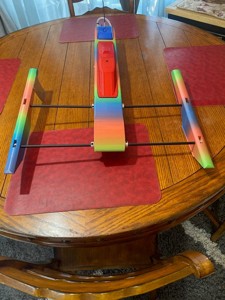 RC Boat Outrigger P9 Rigger Racer
