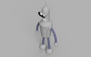 3D Printable Bender Model