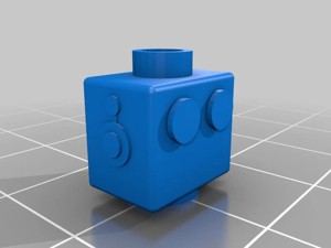 Lego Clockwork Robot Minifigure Head