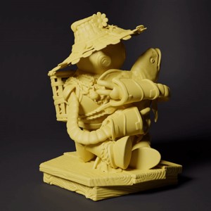 PALIA EINAR CHIBI FIGURE WITH ANCIENT FISH