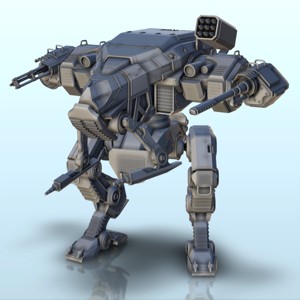 XOREN COMBAT ROBOT (8) - BATTLETECH MECHWARRIOR SCIFI SCIENCE FICTION SF WARHORDES GRIMDARK CONFRONTATION