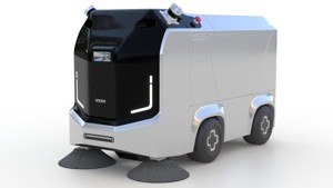 Robot street cleaner