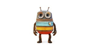 Mini Robot 3D Model