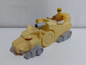 SABER TIGGER YELLOW RANGER ZORD POWER RANGERS