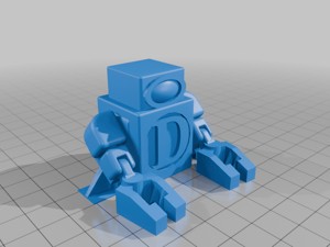 Darkmoon's Extractor Robot (toy Print in Place)