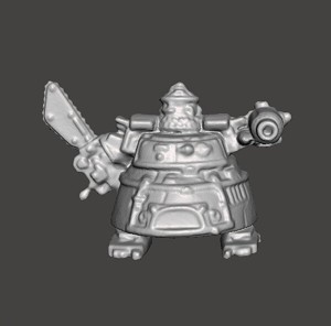 6MM SCALE SPACE ORCS GIANT MECH MINIATURE MODEL SCIFI GAMES