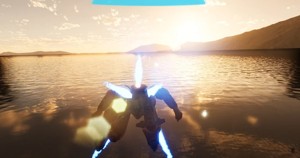 Unreal Engine Dynamic Flying Locomotion System
